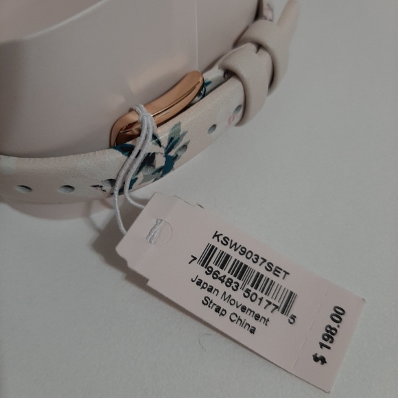 NWT KS ♠️ watch and earring box set - Picture 6 of 6